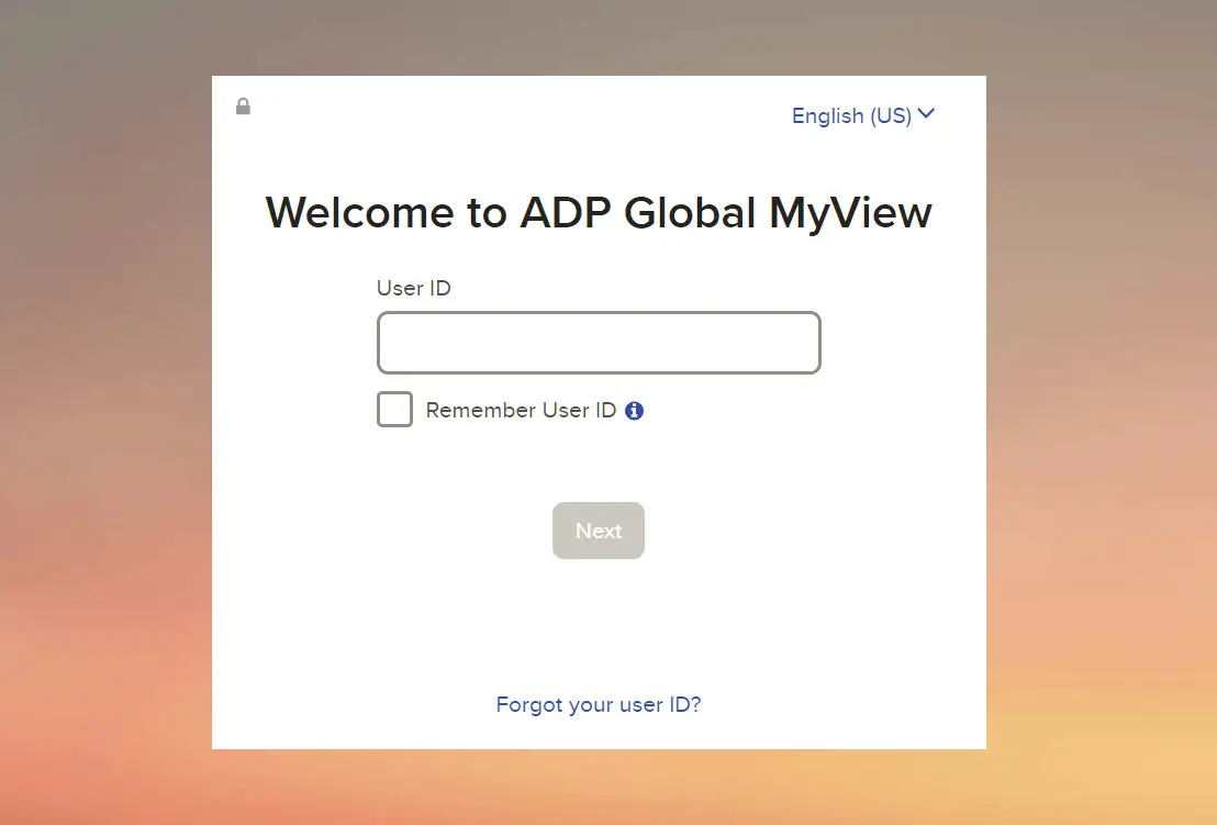 Adp Globalview Login
