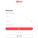 Deriv Login