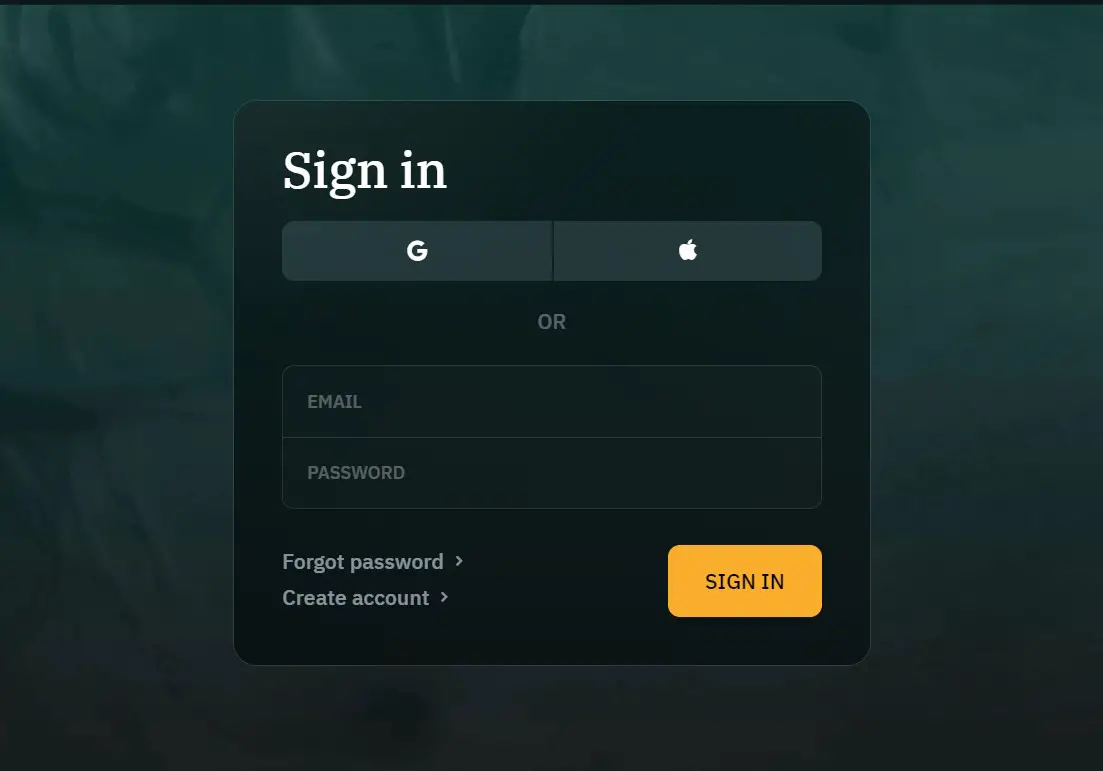 Dungeon AI Login