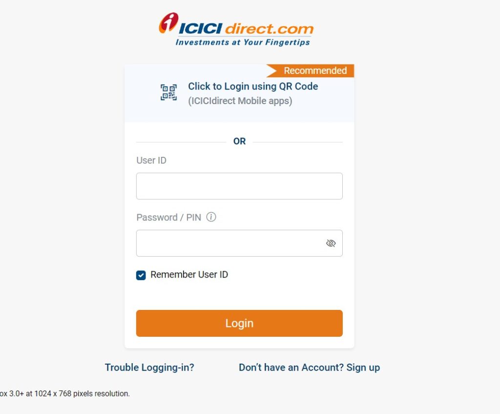 How To ICICIDirect Login & Online Update