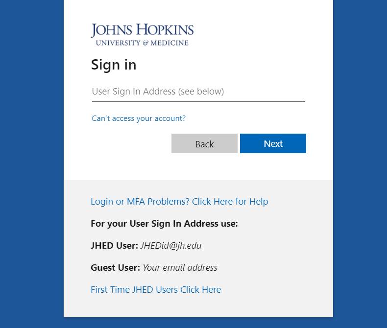 My.jh.edu Login: A Complete Guide