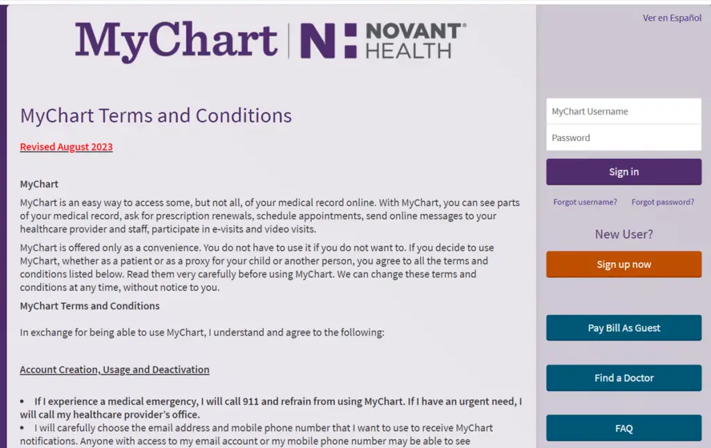MychartNovant Login & Novant Health's MyChart App