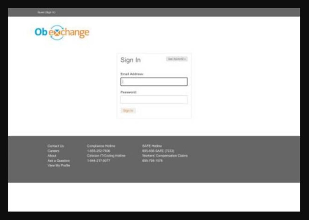 Obexchange Login