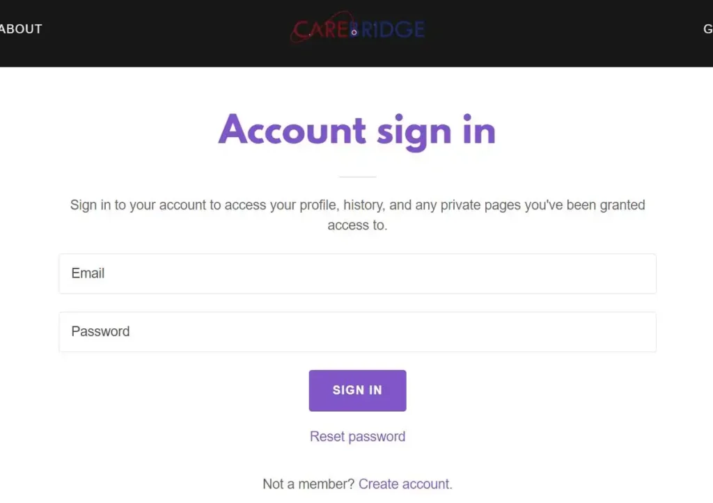 Carebridge Login