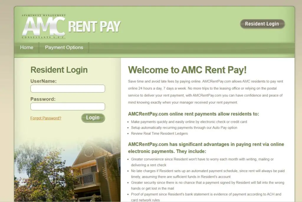 Amcrentpay Login