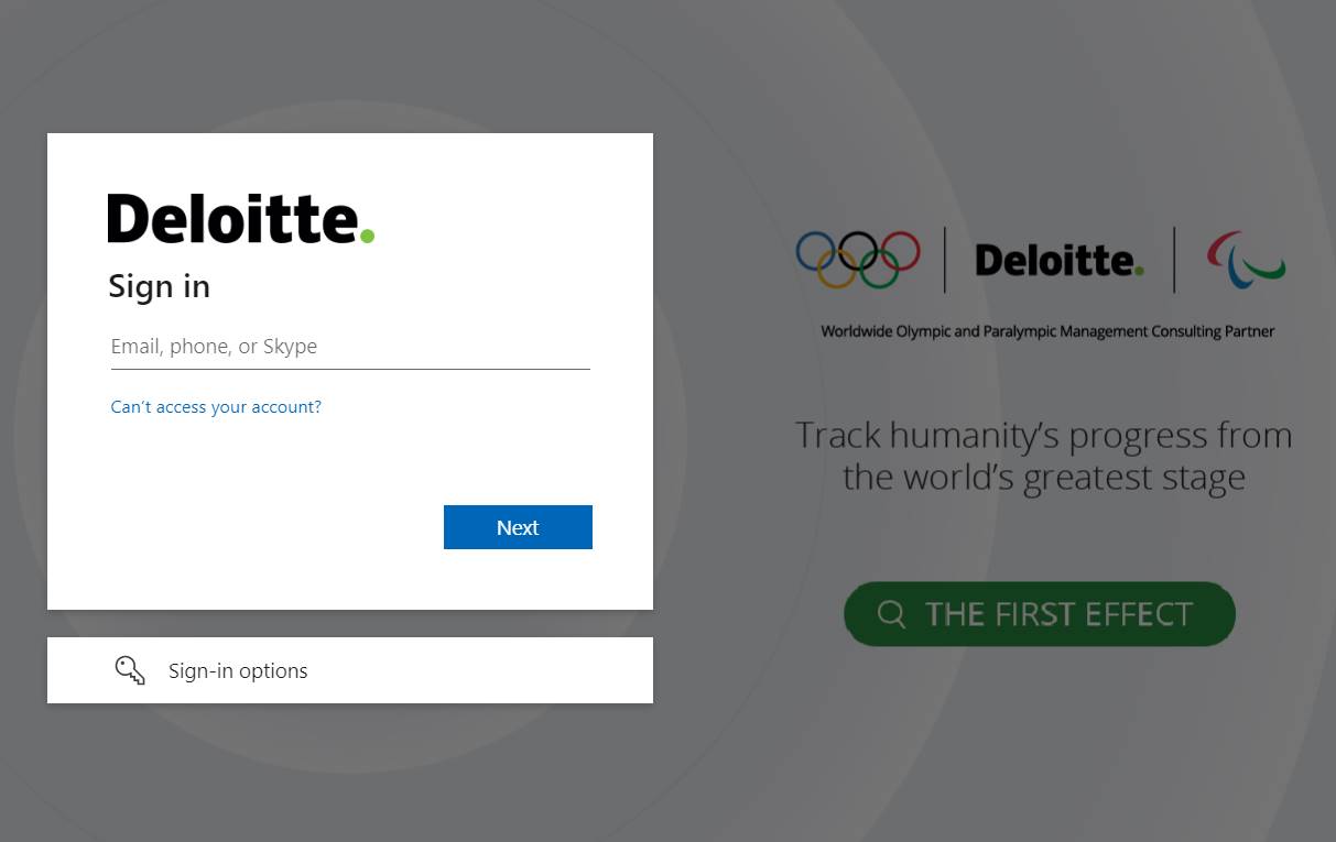 Deloittenet Login