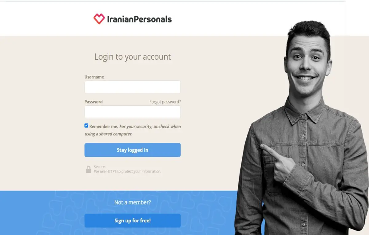 Iranianpersonals.com Login