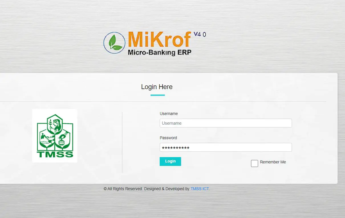 Mikrof Login