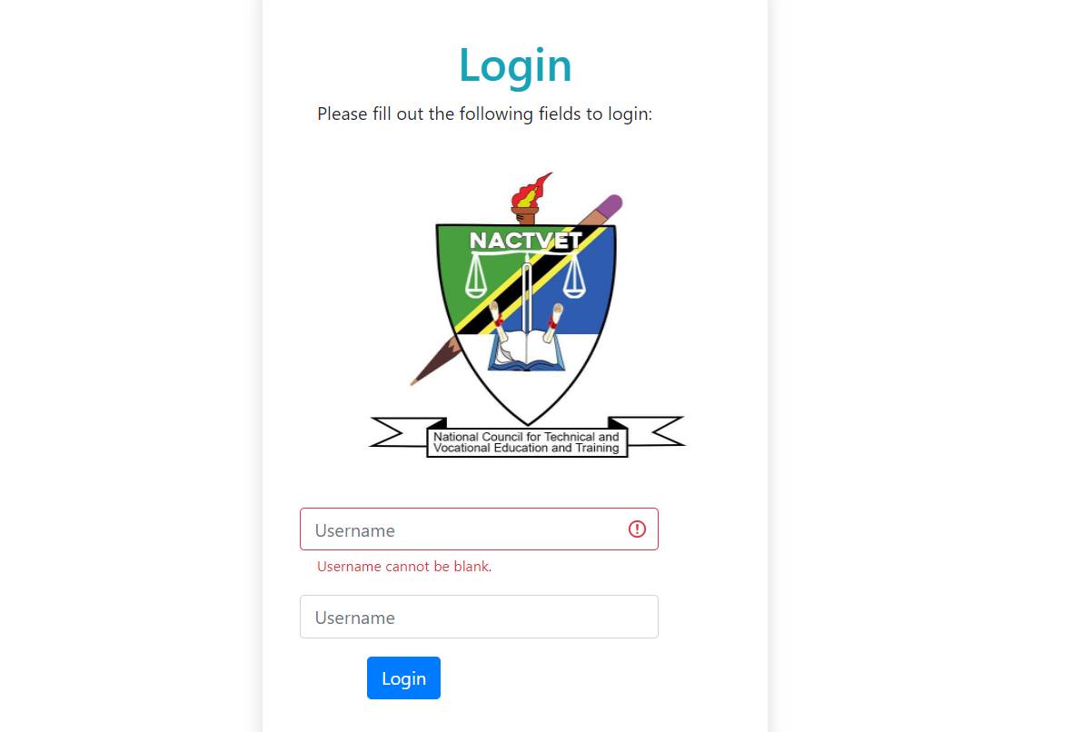 Nactevet Login