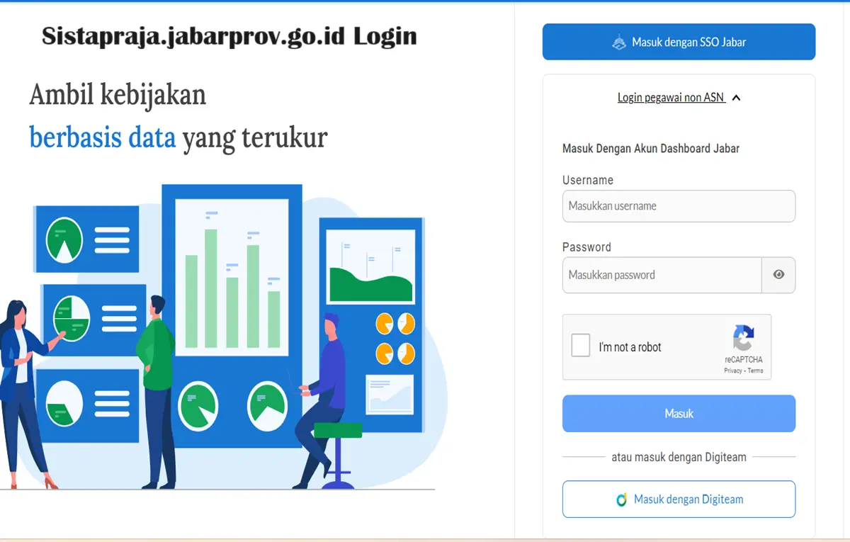 Sistapraja.jabarprov.go.id Login