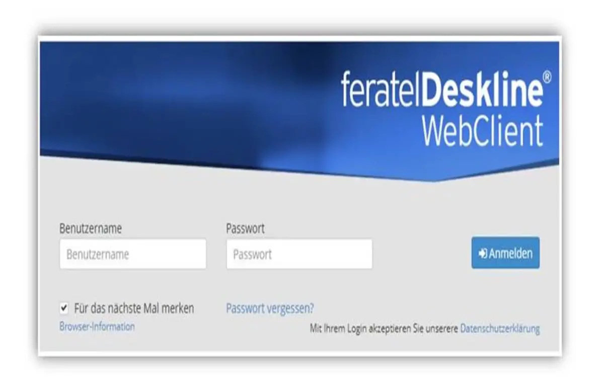 Webclient4.deskline.net Login