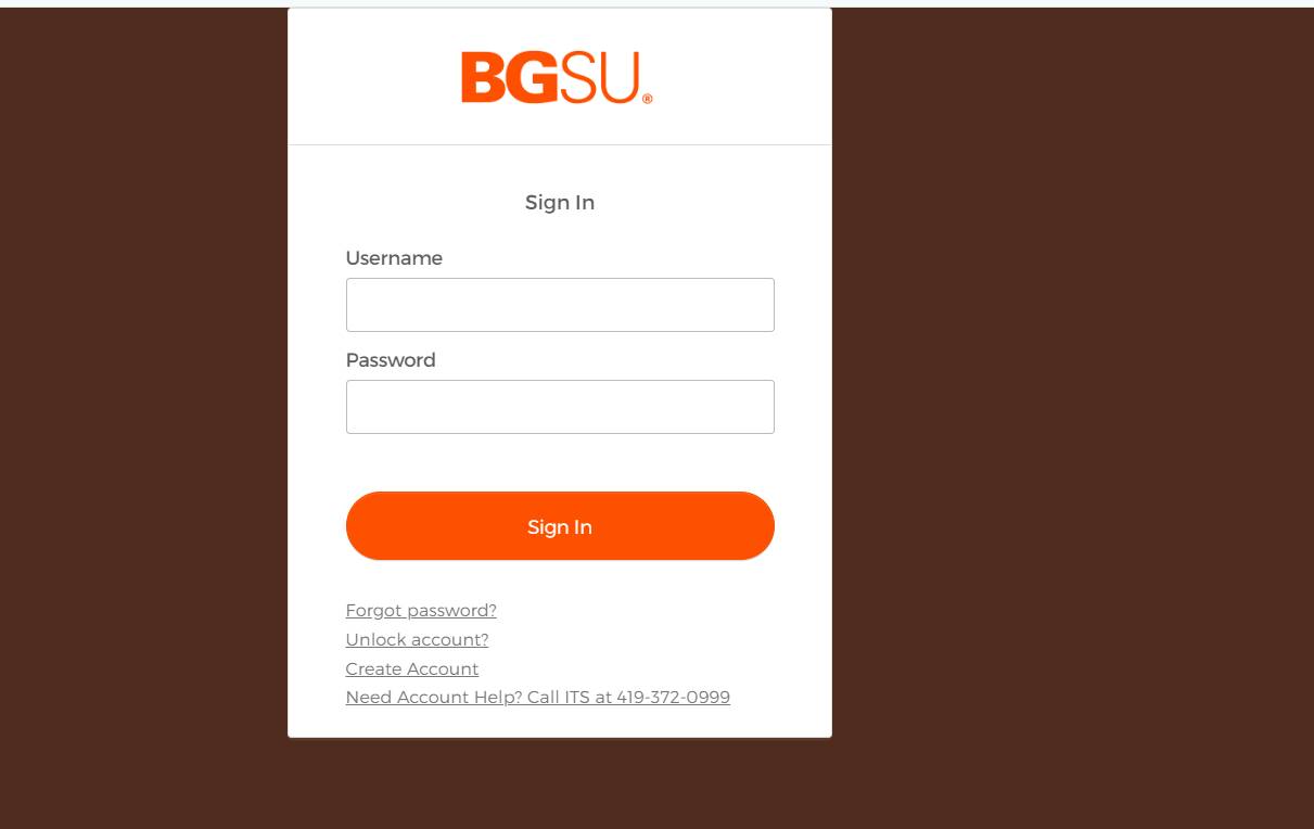 Bgsu Login