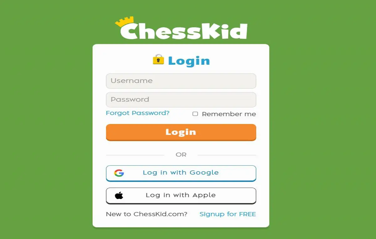 Chesskid.Com Login