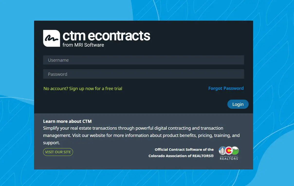 Ctmecontracts Login