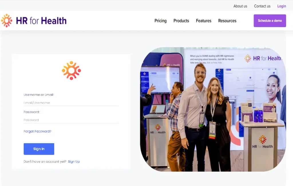 Hrforhealth Login