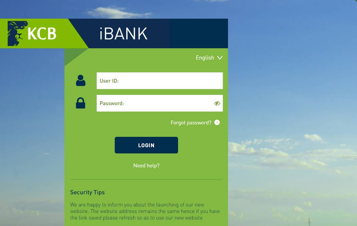 KCB ibank Login