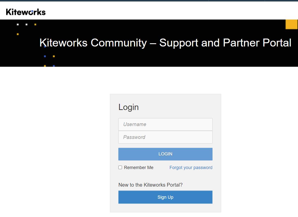 Kiteworks Login