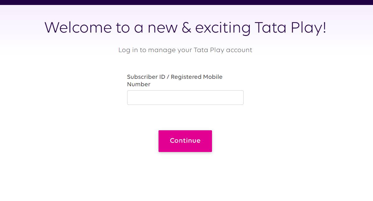 Msales Tata Sky Login