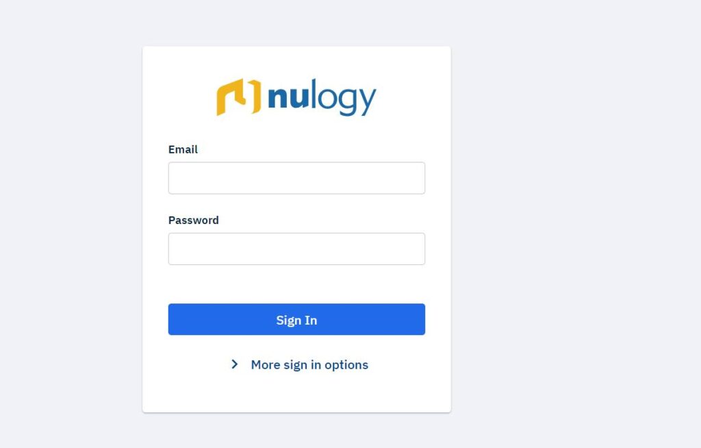 Nulogy Login