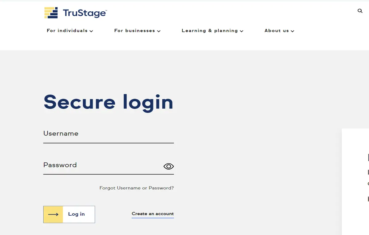 TruStage Login