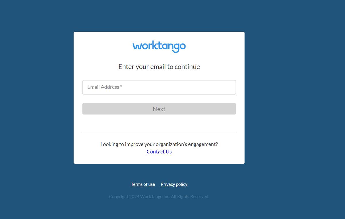 worktango login