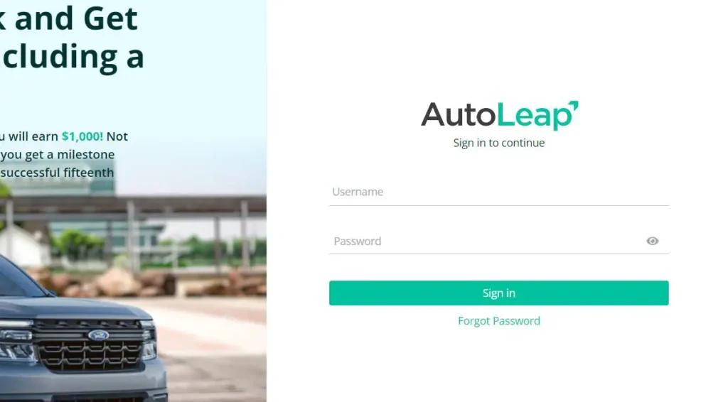 AutoLeap Login