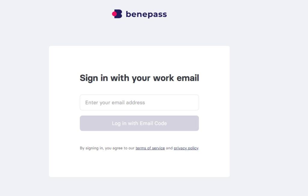 Benepass Login