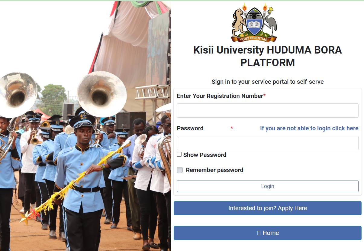 Kisii University Student Portal Login