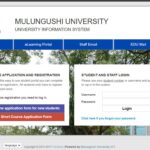 Mulungushi University Student Portal Login