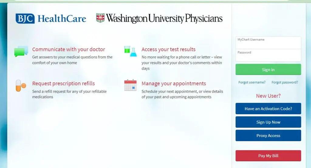 Mypatientchart Login