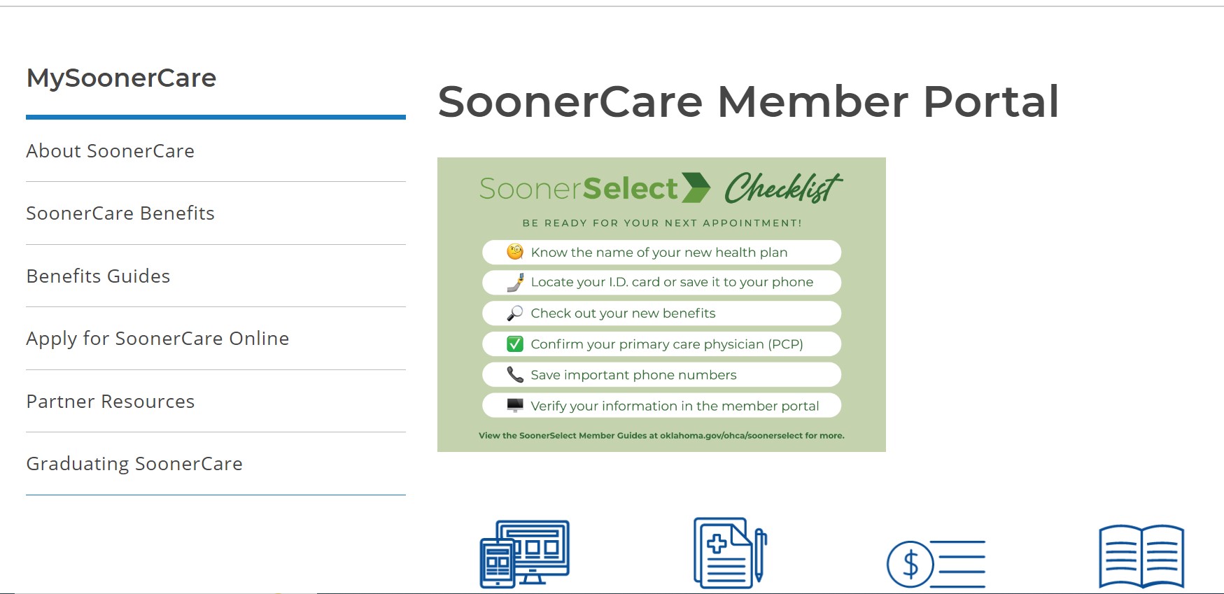 Mysoonercare Login