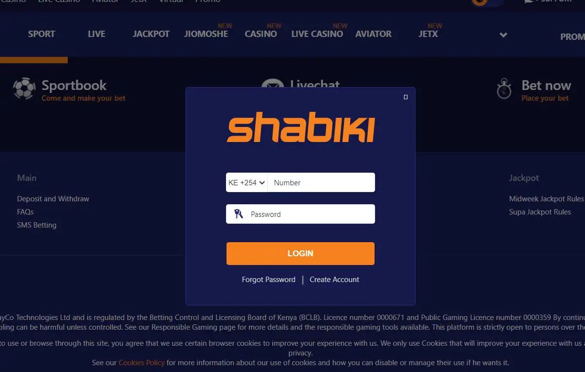 Shabiki Aviator Login Register Kenya