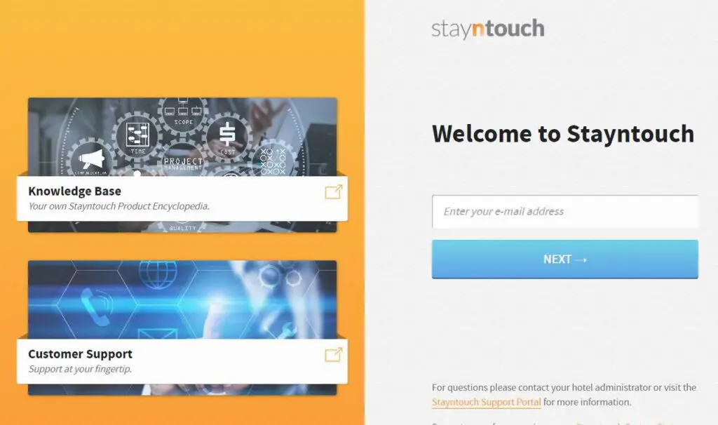 Stayntouch Login