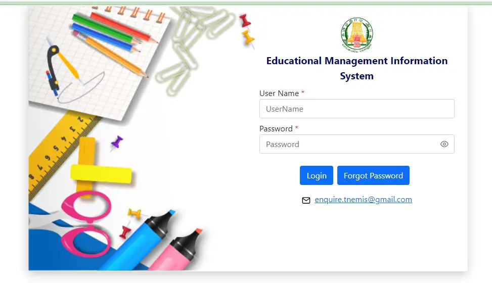 Emis.tnschool.gov.in Login