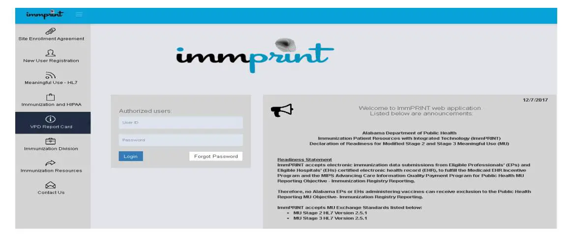 immprint Login