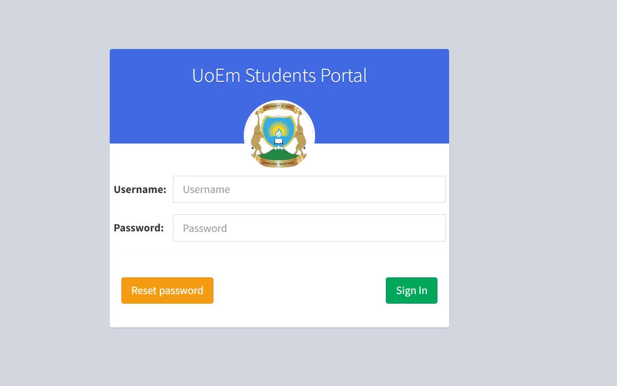 Www.embuni.ac.ke Student Portal Login