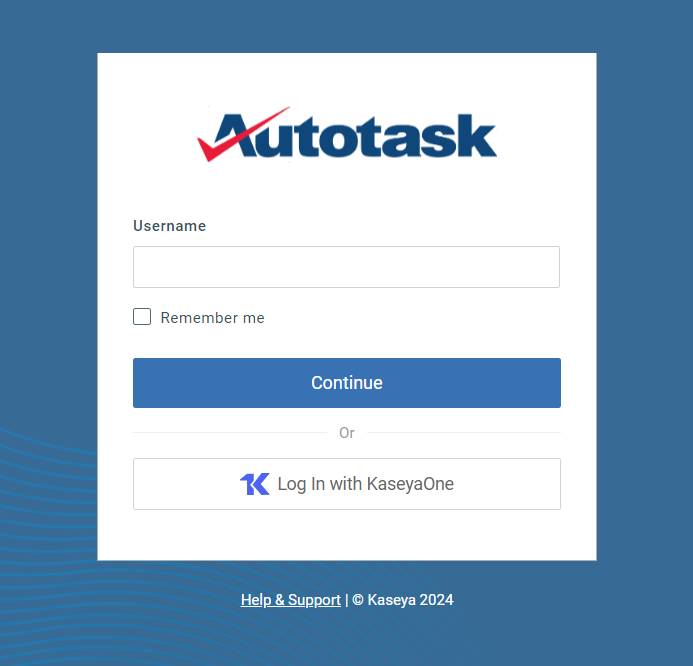 AutoTask Login