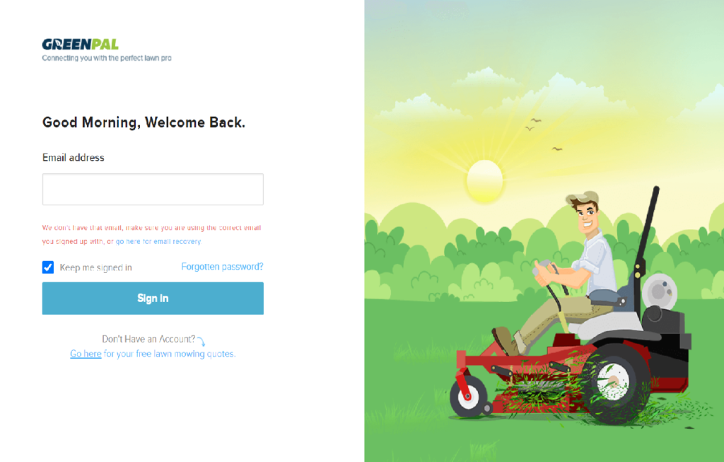 GreenPal Login: Accessing Your Lawn Care Services