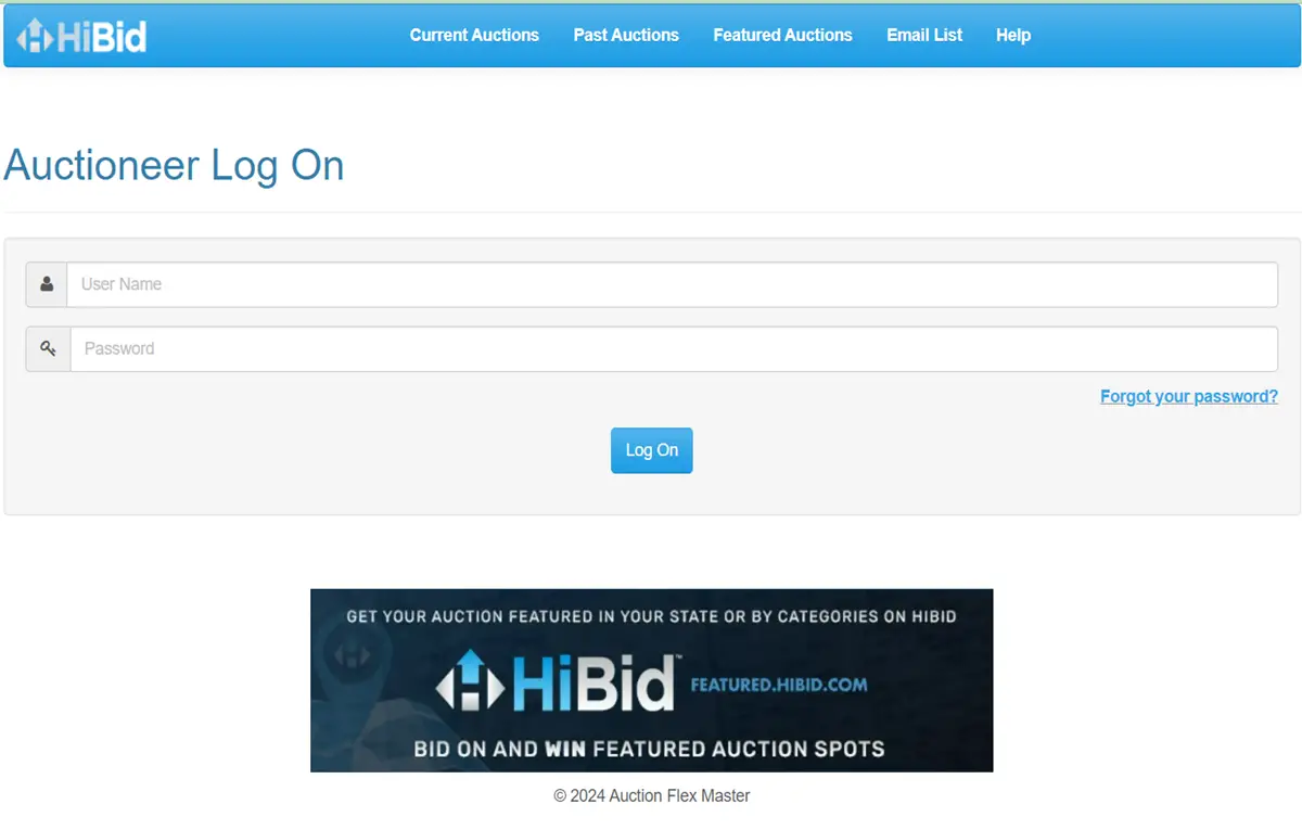 MyHiBid Login: Access Your Auction Account