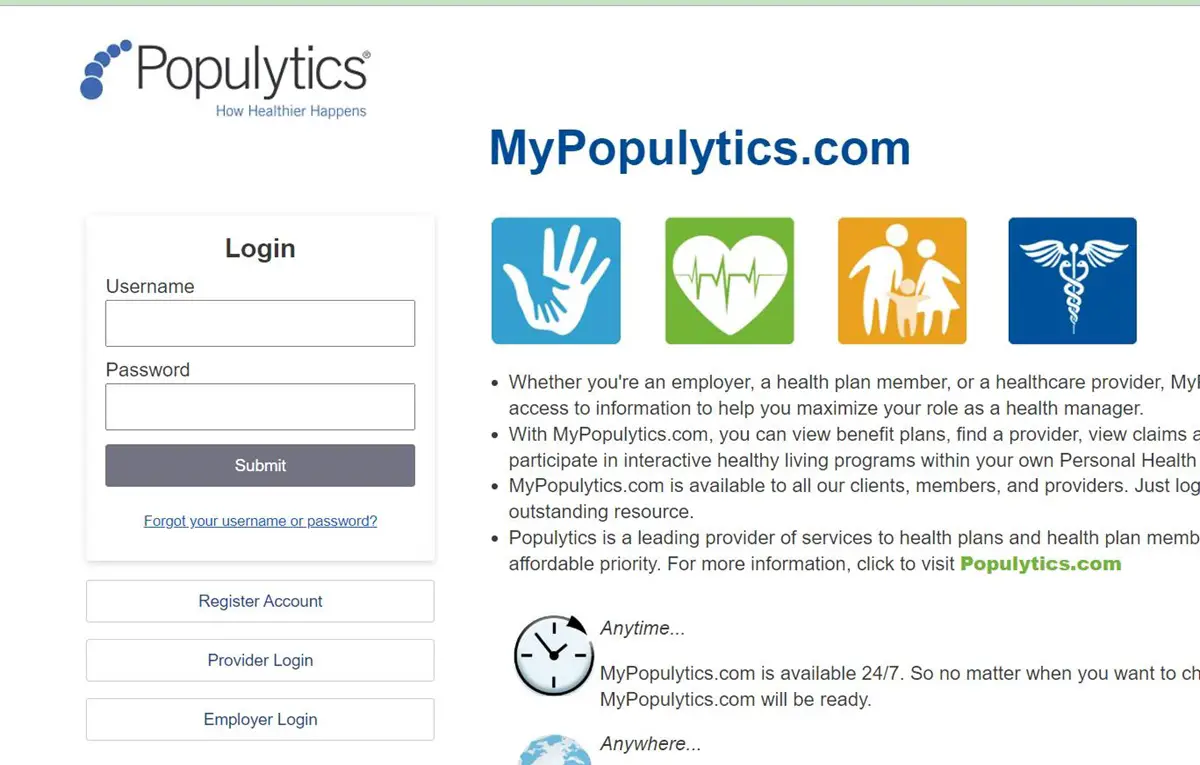 mypopulytics Login