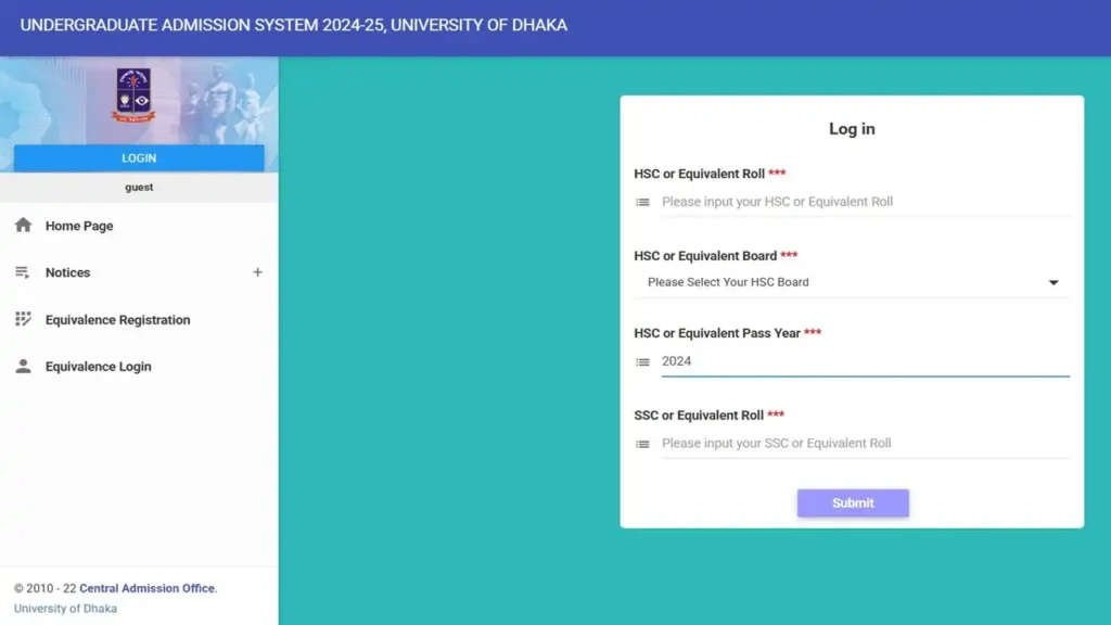 Admission.eis.du.ac.bd Student Login: A Complete Guide