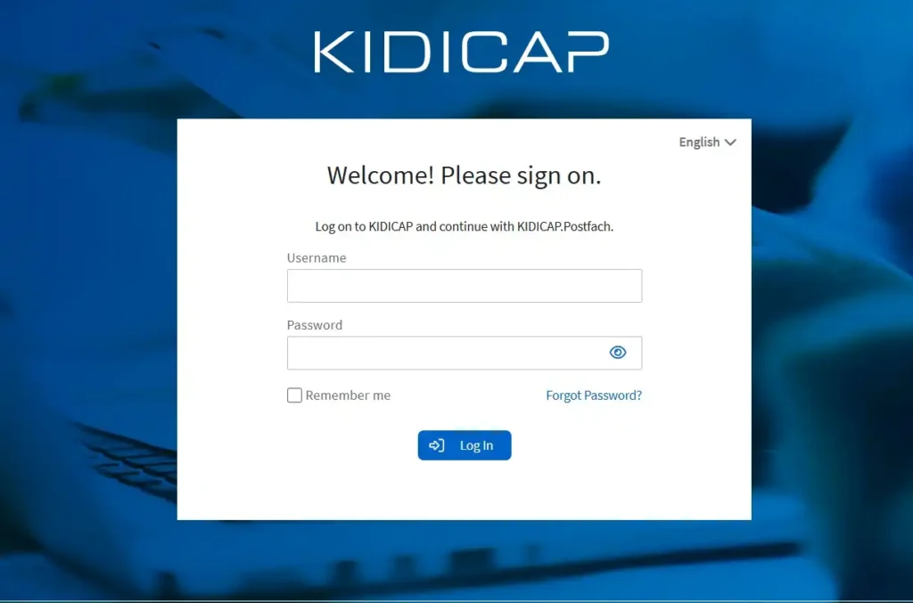 KIDICAP Login: Secure Access to HR and Payroll Data