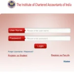 ICAIOnlineRegistration Login