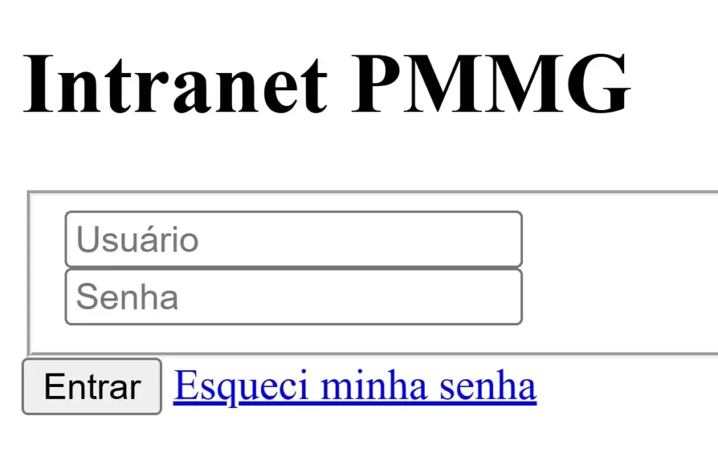 Intranet PMMG login