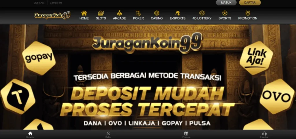 Situs Gacor Juragankoin99 Login