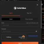 Sosovalue Login