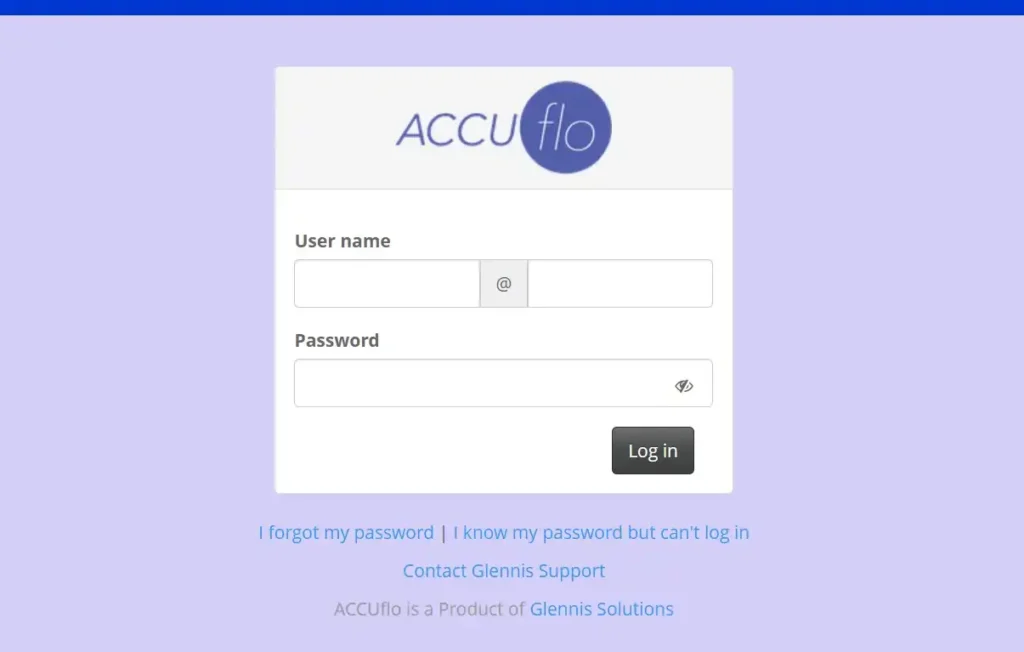 accuflo login