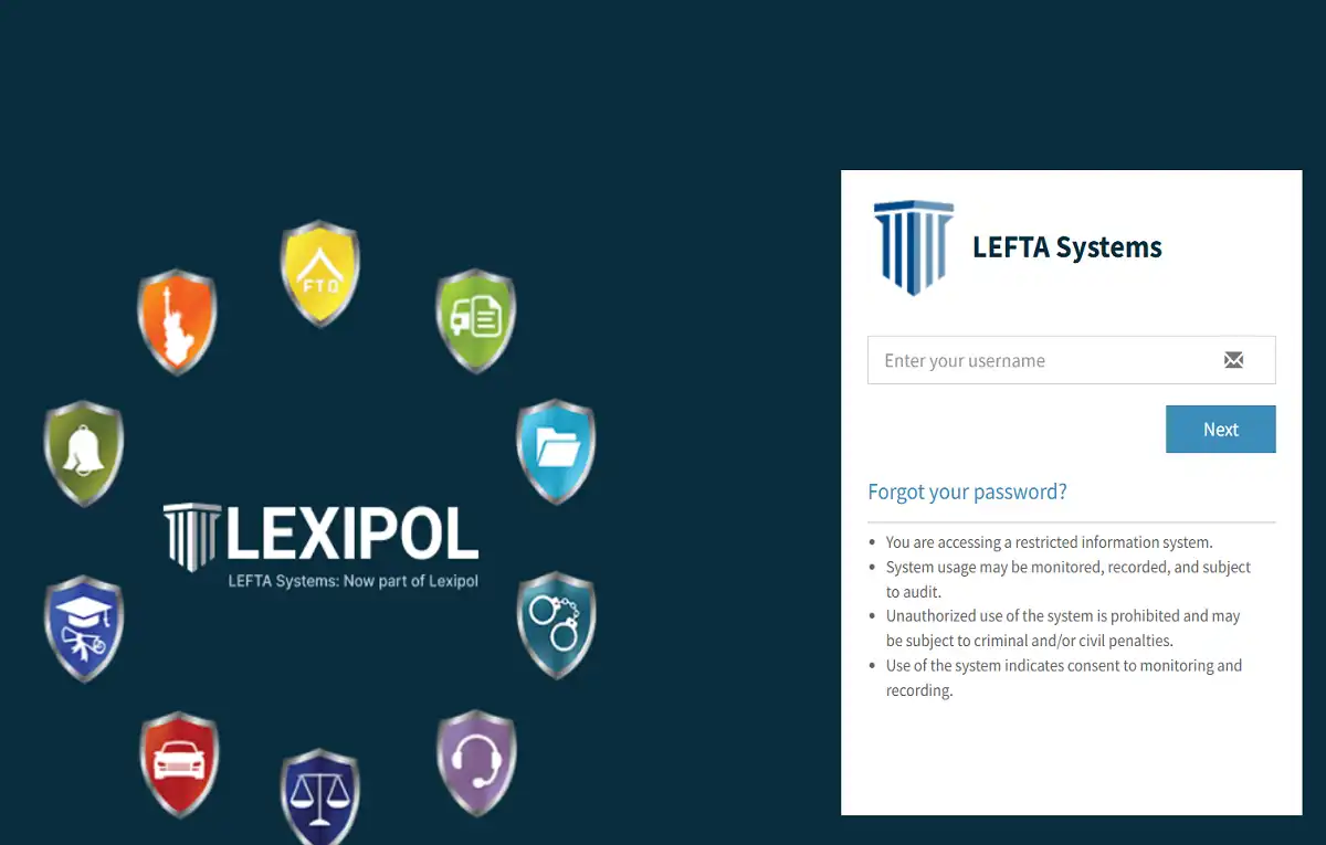 LEFTA Shield Login