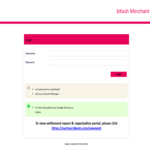 BKash Merchant reporting Portal Login