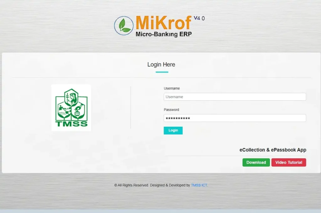 Mikrof Login